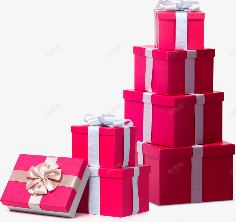 圣诞礼盒png免抠素材_新图网 https://ixintu.com 圣诞 礼盒