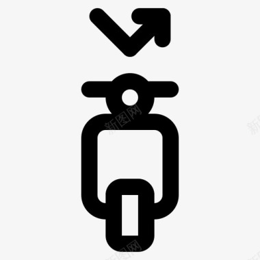 摩托车清洗清洁维修图标