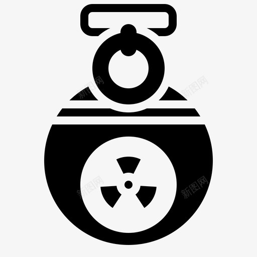 手榴弹爆炸物辐射svg_新图网 https://ixintu.com 手榴弹 爆炸物 辐射 武器 元素 雕文