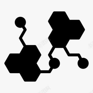 网络与科学生物学咖啡因图标