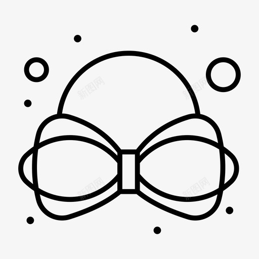 蝴蝶结嘉年华领带svg_新图网 https://ixintu.com 蝴蝶结 嘉年华 领带 狂欢节 大胆 路线