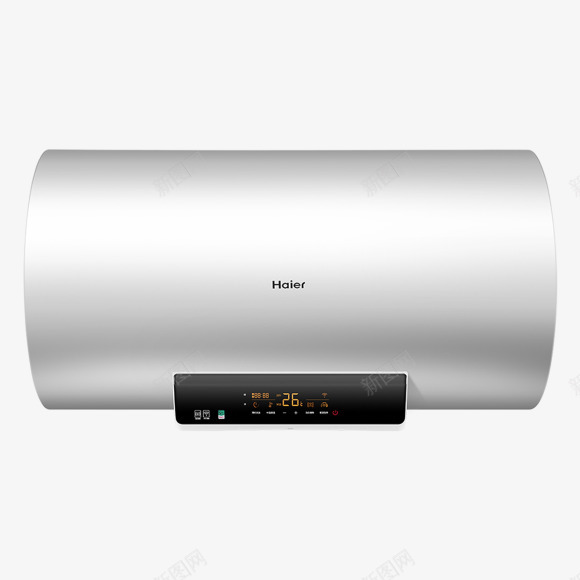 海尔EC6002D6U160升速热增容横式电热水器png免抠素材_新图网 https://ixintu.com 海尔 升速 增容 横式 电热水器