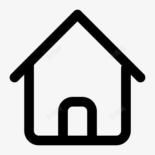 住宅建筑分类svg_新图网 https://ixintu.com 电子商务 住宅 建筑 分类 商店 用户界面