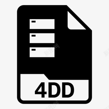4dd文档扩展名图标