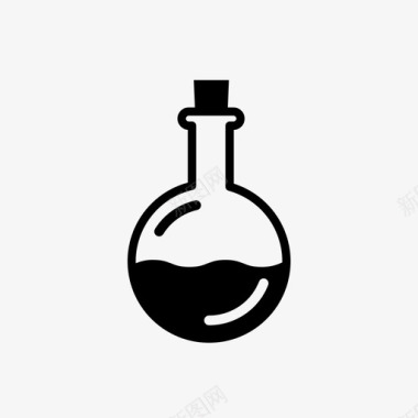化学设备烧杯瓶子图标
