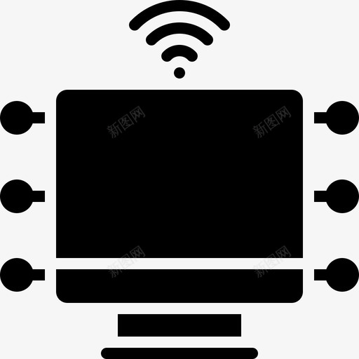 计算机技术wifi热点internetsvg_新图网 https://ixintu.com 计算机 技术 热点 网络 无线 使用 稳定