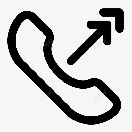 呼叫转移通信电话svg_新图网 https://ixintu.com 电话 呼叫 转移 通信