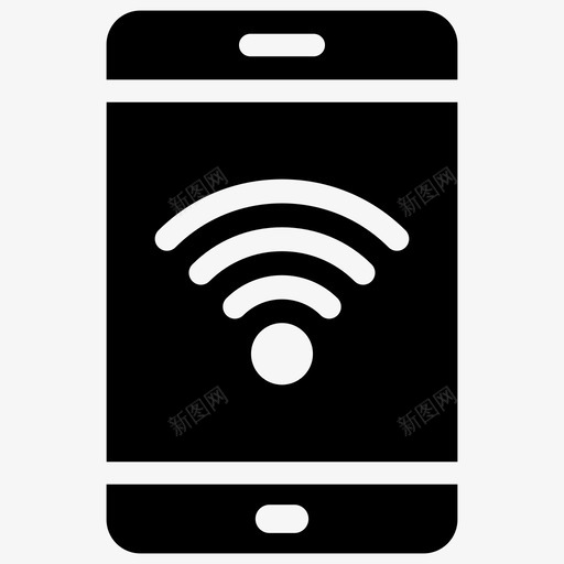 移动wifi宽带网络移动连接svg_新图网 https://ixintu.com 移动 网络 宽带 宽带网 连接 互联网 无线网络 通信 字形 矢量 矢量图