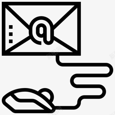 邮件通讯电子图标