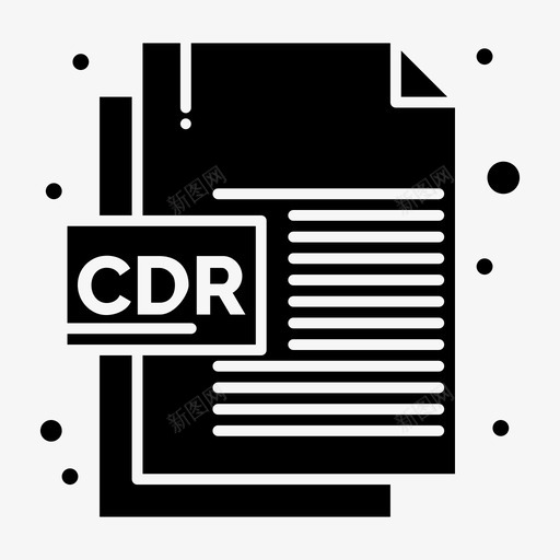 cdrcdr文件cdr格式svg_新图网 https://ixintu.com 文件 格式 设计 思维 实体