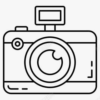 相机数码相机摄影设备图标