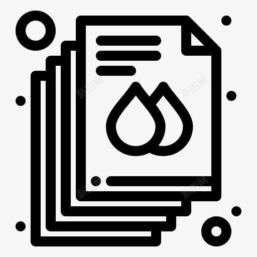 文档横幅页面svg_新图网 https://ixintu.com 打印 文档 横幅 页面 粗体