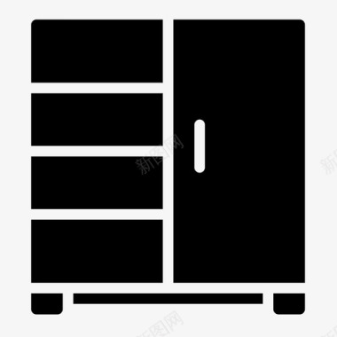 物品橱柜家具图标