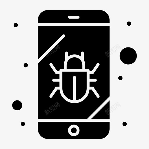窃听器移动安全svg_新图网 https://ixintu.com 窃听器 移动 安全 间谍 网络 犯罪 实体 字形
