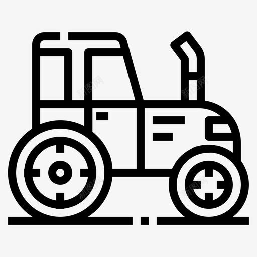 拖拉机农业农场svg_新图网 https://ixintu.com 拖拉机 农业 农场 运输 运输车 车辆 秋季