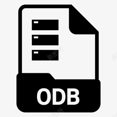 odb文档扩展名图标