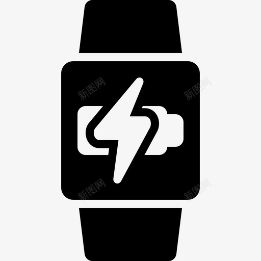 电池使用智能手表电能能量svg_新图网 https://ixintu.com 使用 电池 智能 手表 电能 能量 锂电池 固体