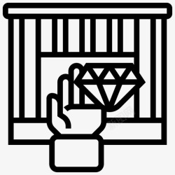 质押贷款质押定金钻石高清图片