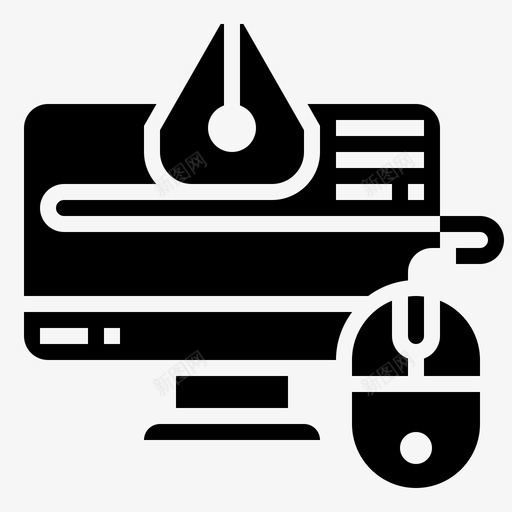 计算机设计编辑器插图svg_新图网 https://ixintu.com 计算机 设计 编辑器 插图 模板 工业 过程