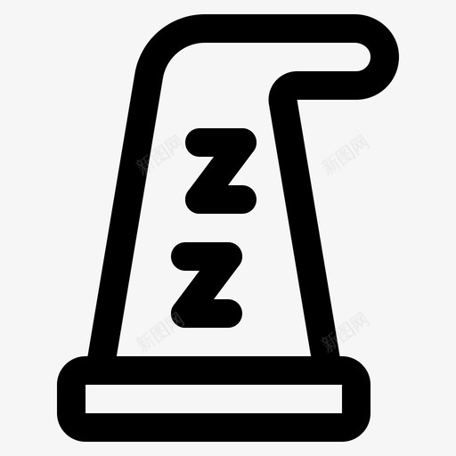 睡帽卧室午睡svg_新图网 https://ixintu.com 睡帽 卧室 午睡 休息 睡夜