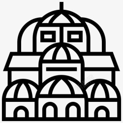 保加利亚大教堂亚历山大保加利亚大教堂高清图片