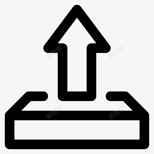 上传存档箭头svg_新图网 https://ixintu.com 上传 存档 箭头 导出 出发 件箱