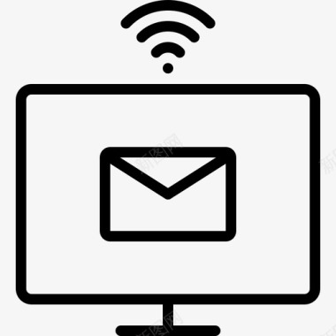 电子邮件计算机活动每日图标