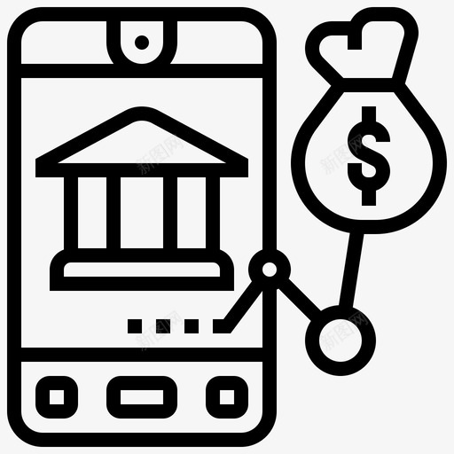 资本商业市场svg_新图网 https://ixintu.com 资本 商业 市场 在线 智能 手机 金融 危机 热线