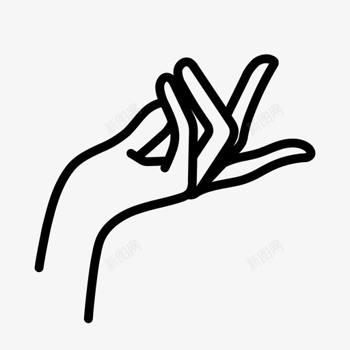 手女性手指svg_新图网 https://ixintu.com 女性 手指 优雅 单手