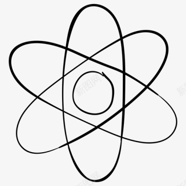 核物理原子能生态科学图标