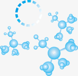 DNA水分子h2o水分子DNA高清图片