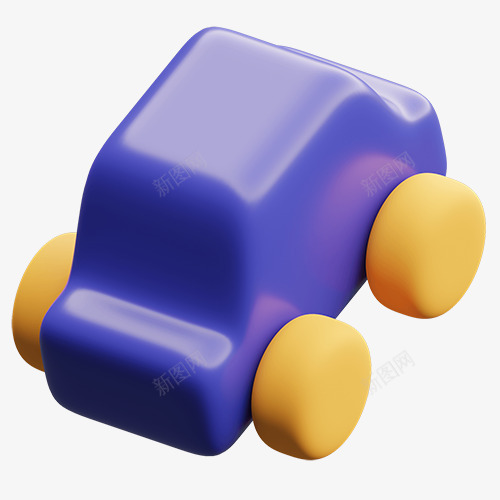玩具汽车3D卡通图标图png免抠素材_新图网 https://ixintu.com 玩具 汽车 卡通 图标 标图