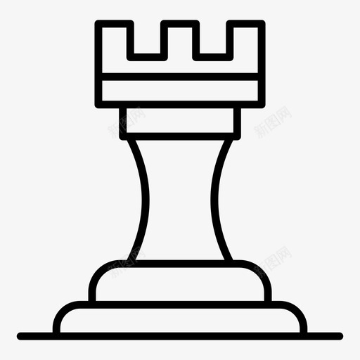 策略棋子车svg_新图网 https://ixintu.com 策略 棋子 金融 科技 向量 图标