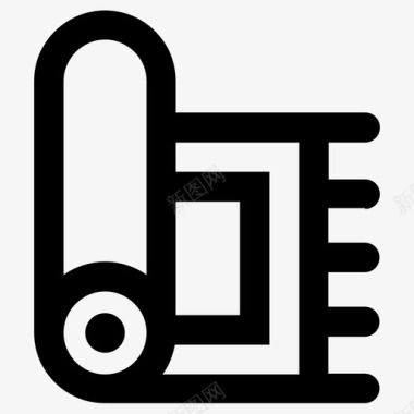 地毯垫子穆斯林图标
