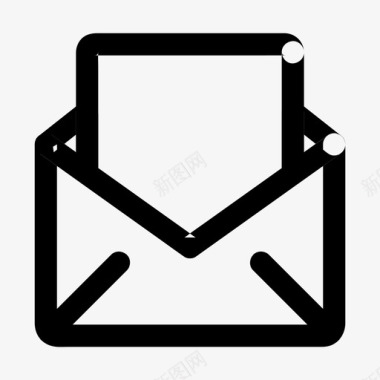 阅读邮件信封信件图标