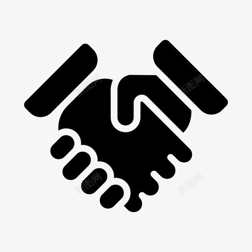 握手承诺交易svg_新图网 https://ixintu.com 握手 承诺 交易 交易会 会议 合作伙伴 关系 不动产 字形