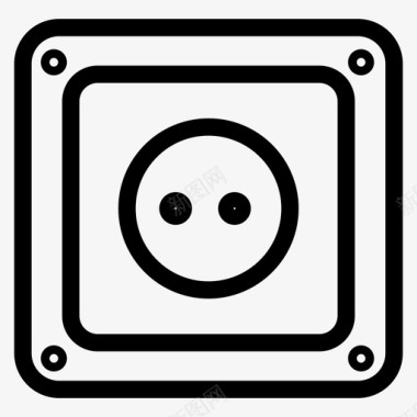 插头充电输入图标