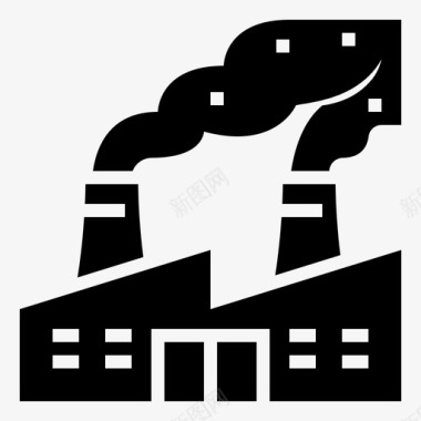 污染空气灾难图标