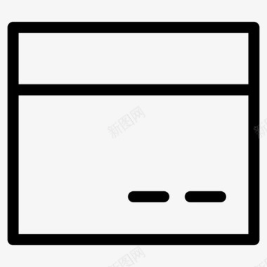 用户界面商务新闻图标