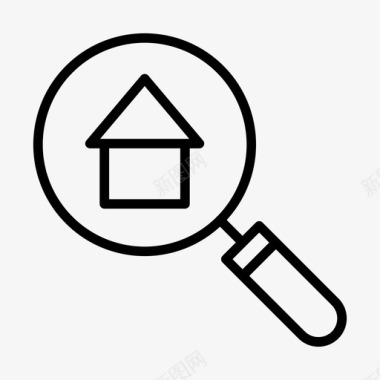 搜索建筑住宅房屋图标