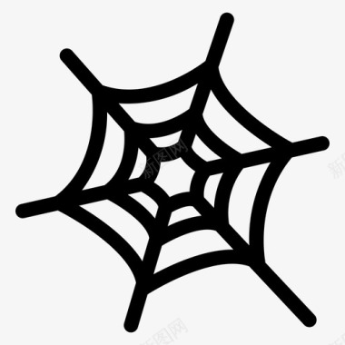 蜘蛛蜘蛛网万圣节设计第一卷图标