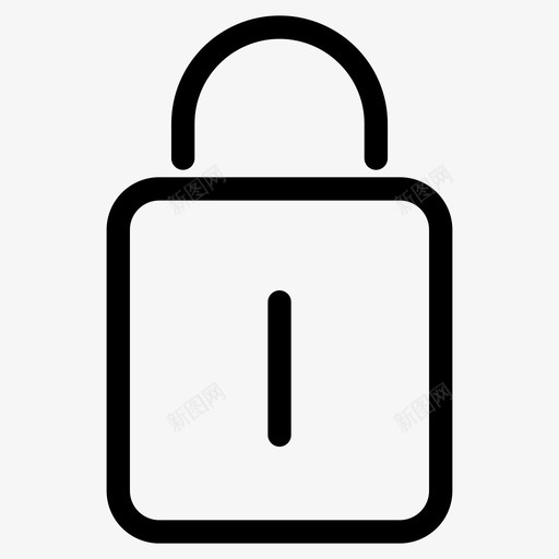 锁锁定锁隐私svg_新图网 https://ixintu.com 锁定 隐私 私人 安全 用户 界面设计 第卷
