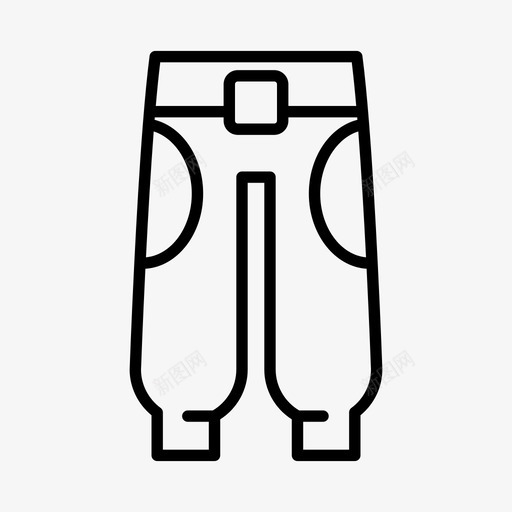裤子衣服牛仔裤svg_新图网 https://ixintu.com 裤子 衣服 牛仔裤 款式 系列
