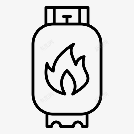 气瓶液化石油气天然气svg_新图网 https://ixintu.com 气瓶 天然气 液化 石油气 钢瓶 丙烷 一组 电源 能量 矢量 矢量图