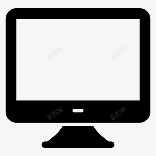 显示器电脑电子显示器svg_新图网 https://ixintu.com 显示器 电脑 电子 液晶 液晶显示 办公设备 字形 矢量 矢量图 图标