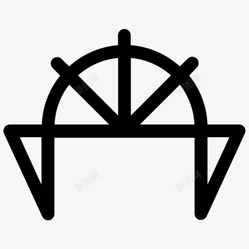 桥梁建筑城市景观svg_新图网 https://ixintu.com 建筑 桥梁 城市 景观 路桥