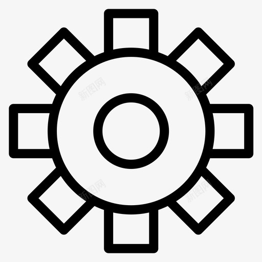 档位调整维护svg_新图网 https://ixintu.com 档位 调整 维护 设置 工具 多媒体 加粗 粗线