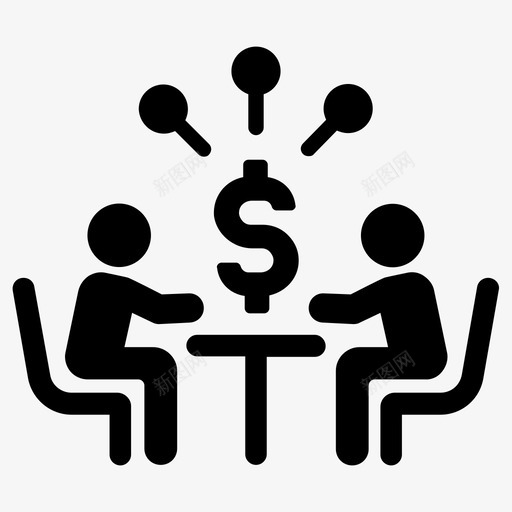 预算分配会议svg_新图网 https://ixintu.com 分配 预算 会议 资源 规划