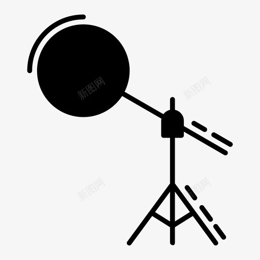摄影棚反光台摄影摄影棚设备svg_新图网 https://ixintu.com 摄影 反光 设备 反光镜 工具 实体 实体图 图标