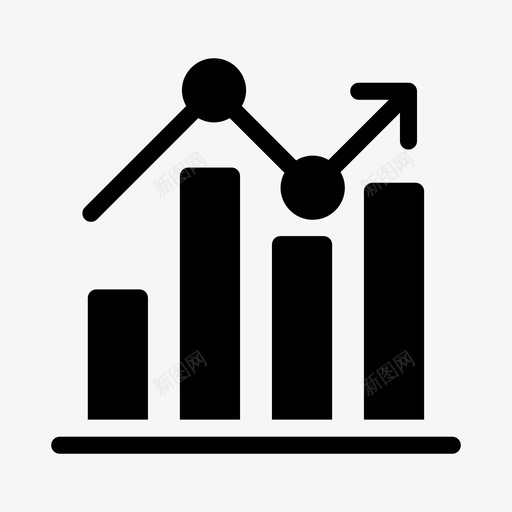 增长图表增加数学统计svg_新图网 https://ixintu.com 增长 图表 增加 增加数 数学 统计 商业 办公 字形